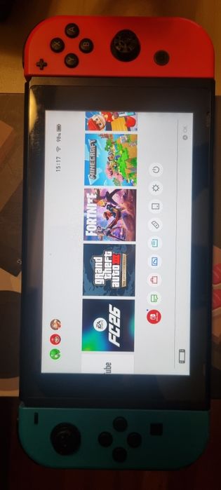 NINTENDO SWITCH  MARIO KARTS 8 Completa Com 8 Jogos + Volante e Pedais Super Mario