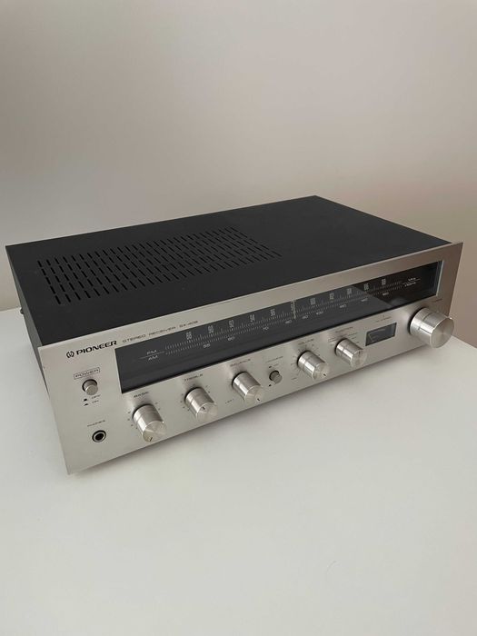 Pioneer SX-408 Receiver Vintage AM/FM com Phono, 2x15W, anos 80