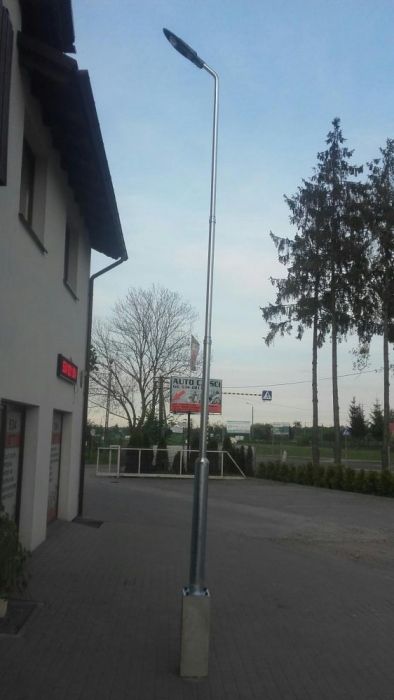 Słupy metalowe ocynkowane