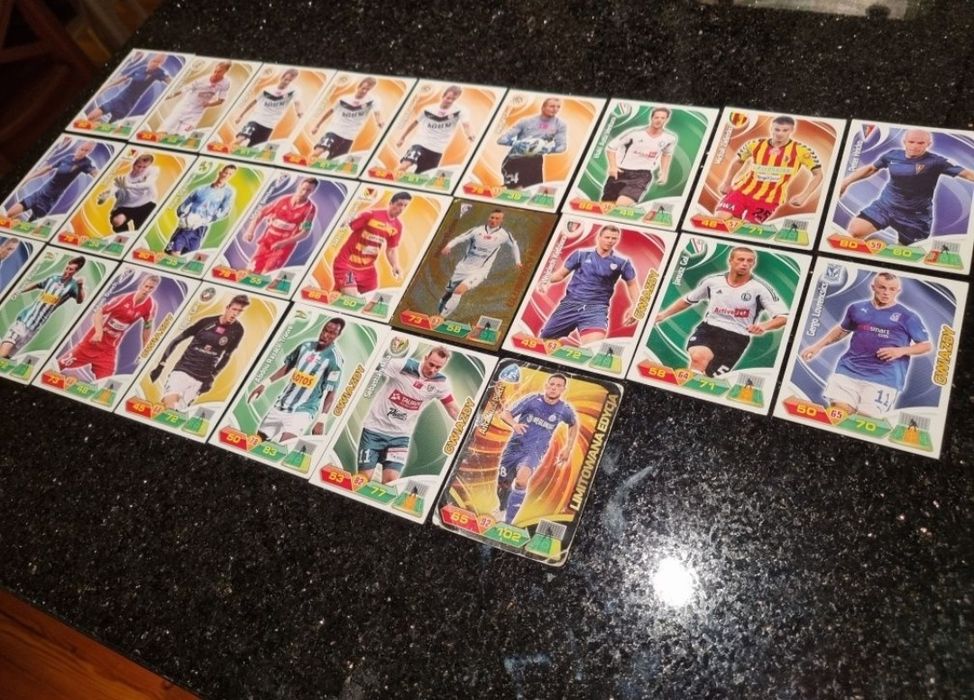 Karty piłkarskie Panini Adrenalyn Ekstraklasa Piech Mila Traore Cani