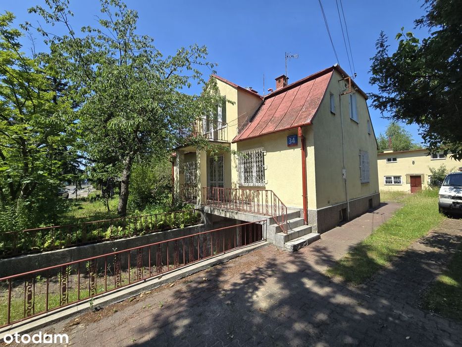 atrakcyjna działka budowlano-usługowa o pow. 818 m kw z zabudową