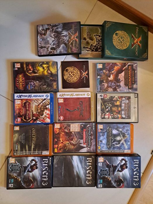 Kultowe retro gry na płytach