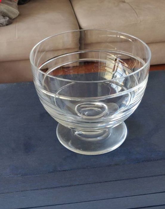 Taça / Fruteira de cristal Atlantis