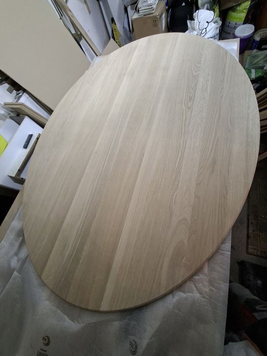 Blat dębowy okrągły dowolny kształt