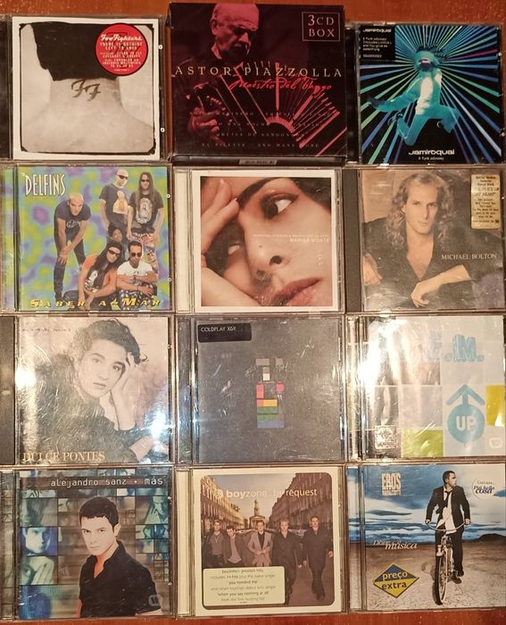 Conjunto 117 CD musica variados