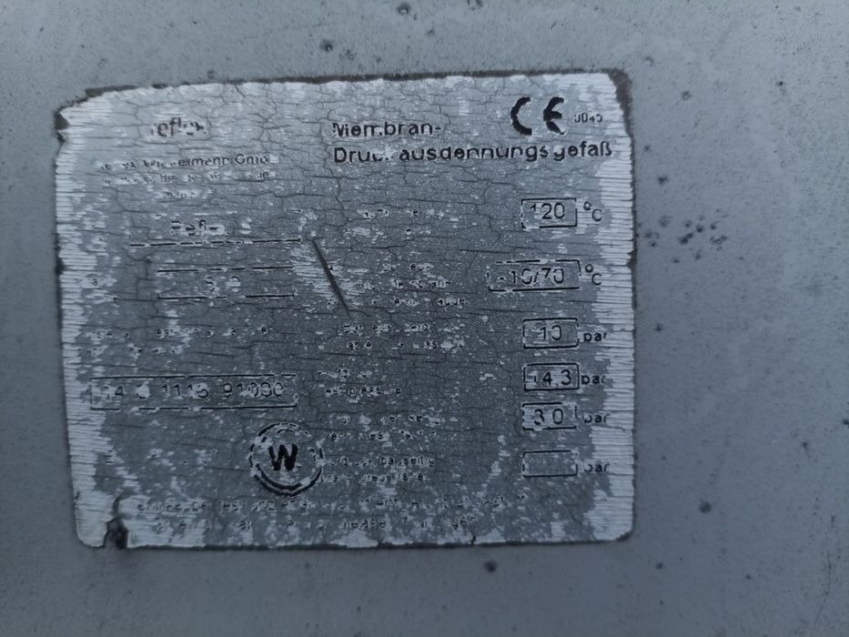 Zbionik  przeponowy hydrofor  500l