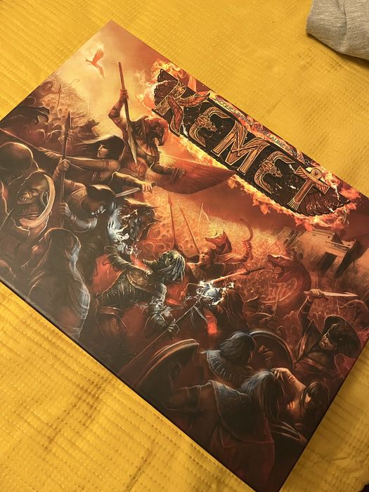Kemet jogo de tabuleiro