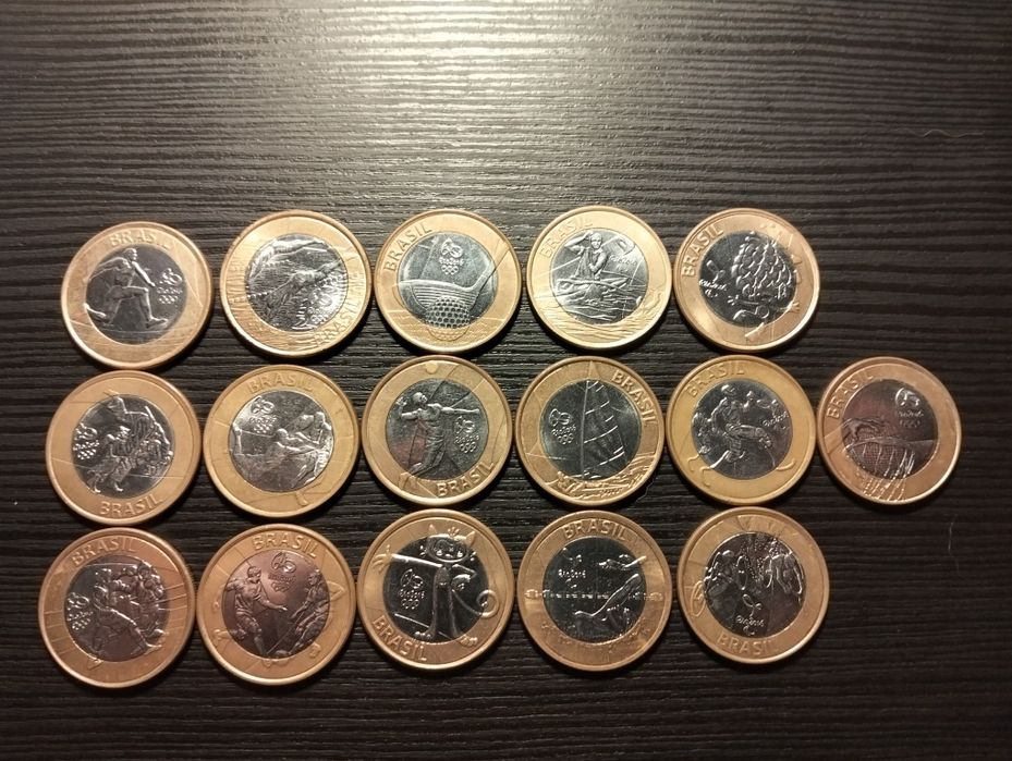Vendo moedas das olimpíadas de 2016