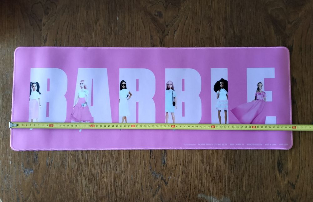 Podkładka / Mata na biurko Barbie 70x26 cm
