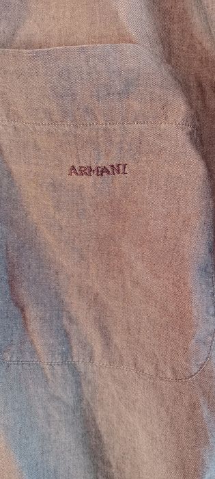 Camisa Armani azul