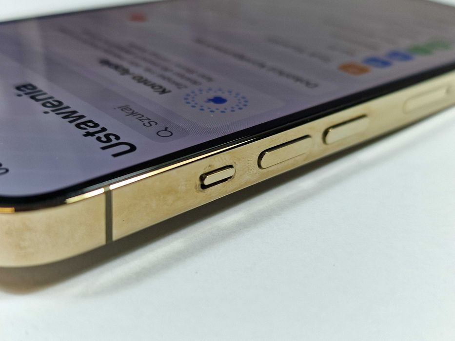 Iphone 13 PRO 128GB/ Gold/ Złoty/ 88%/ Grade A-/ Gwarancja + ładowarka