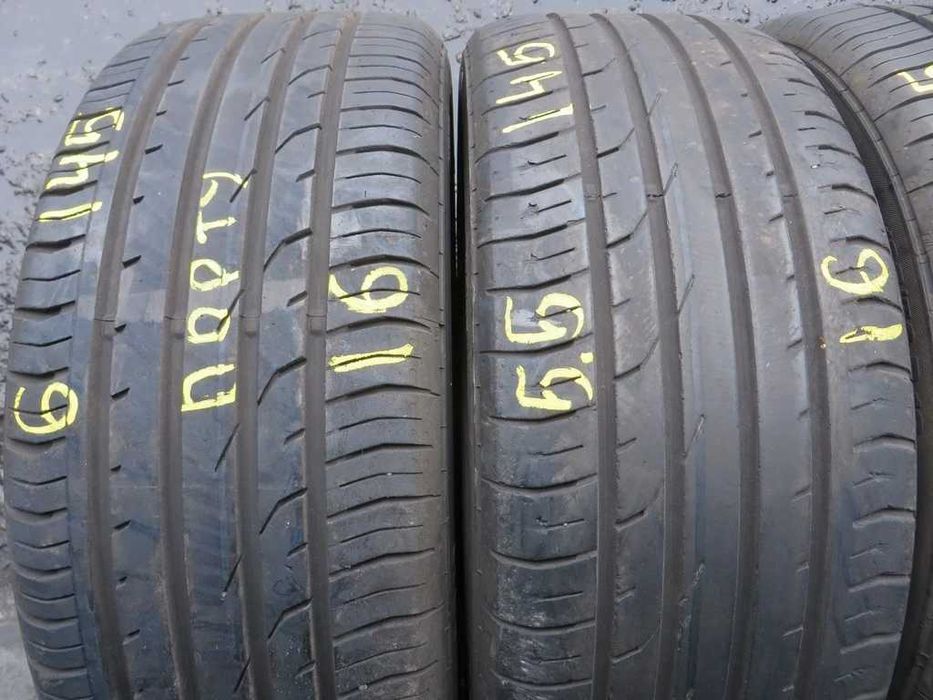 195/50 R16 84V Continental PremiumContact2 Літо 2штуки Шини б/у
