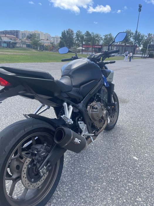 CB650R 2024 carta A2, linha completa SC project, com garantia