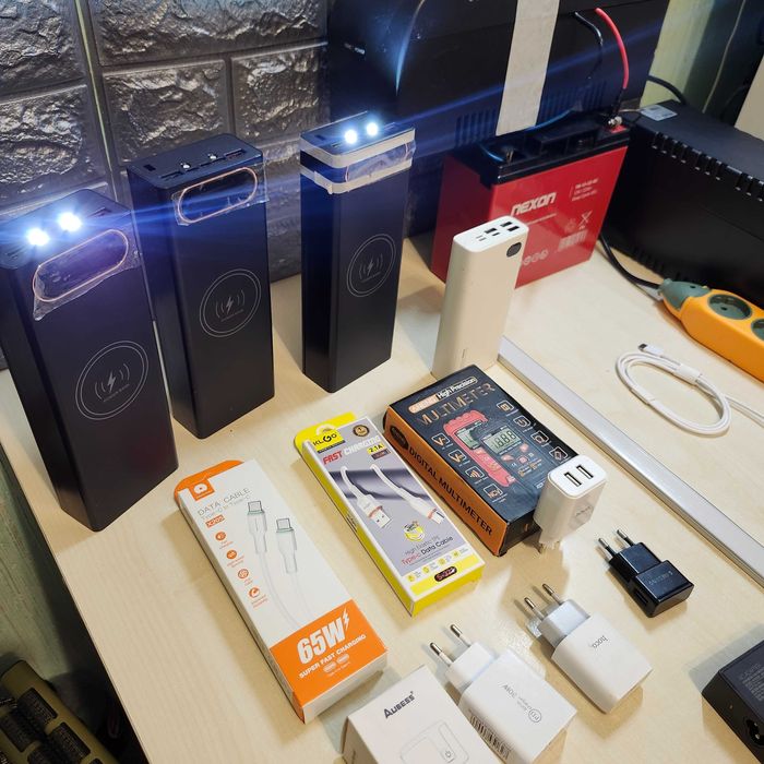 зарядная станция 500вт повербанк 80 000мАч зарядное устройство 65W