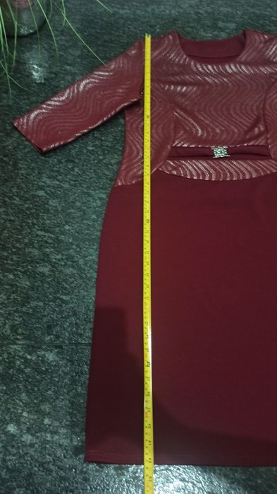 Sukienka bordowa rozmiar XL