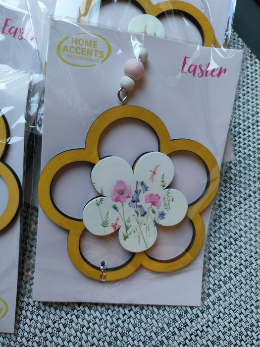 Ozdoby do powieszenia kwiatki 15 sztuk