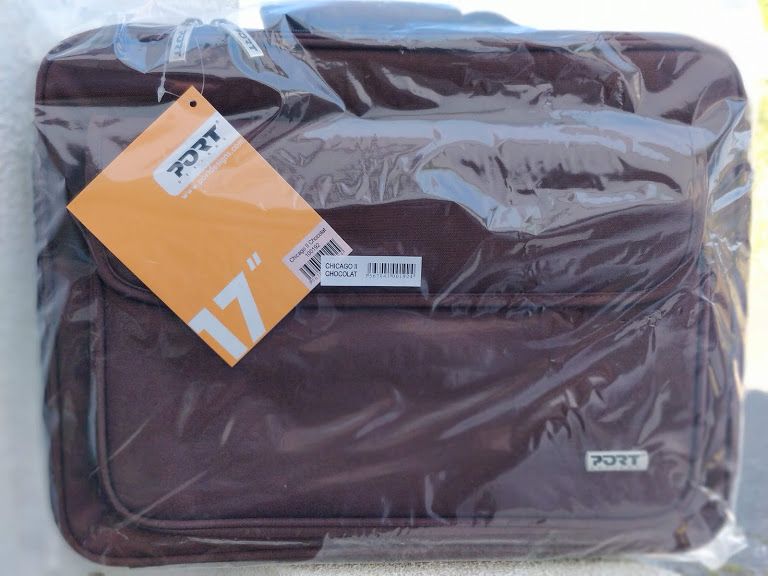 Mala para Portátil - Port Designs bag CHICAGO II Anthracite - - Novo