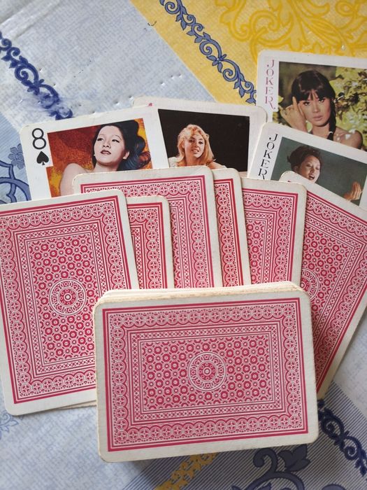 Baralho cartas eróticas - Macau  (vermelho n 333A)