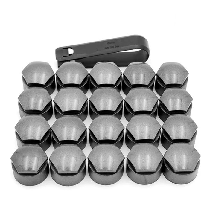 Колпачки на колесные болты AUDI 19"17"є (ОРИГІНАЛ ЧОРНІ)SKODA VW.Луцьк