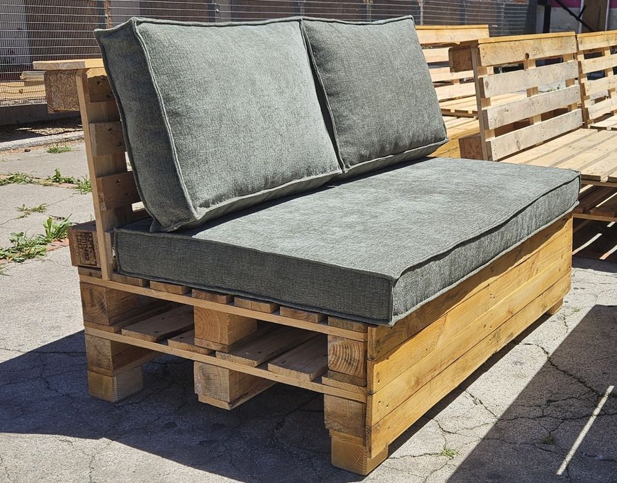 Sofá em Paletes Novo para Jardim/Terraço