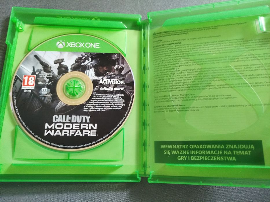 Call of duty modern warfare Xbox one