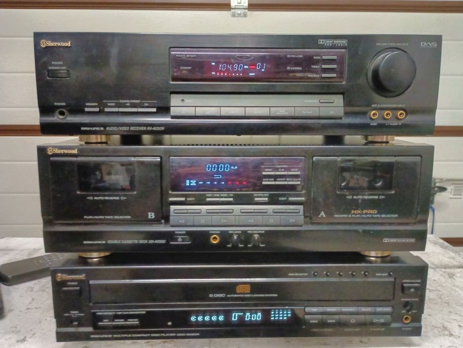 Zestaw stereo, wieża SHERWOOD