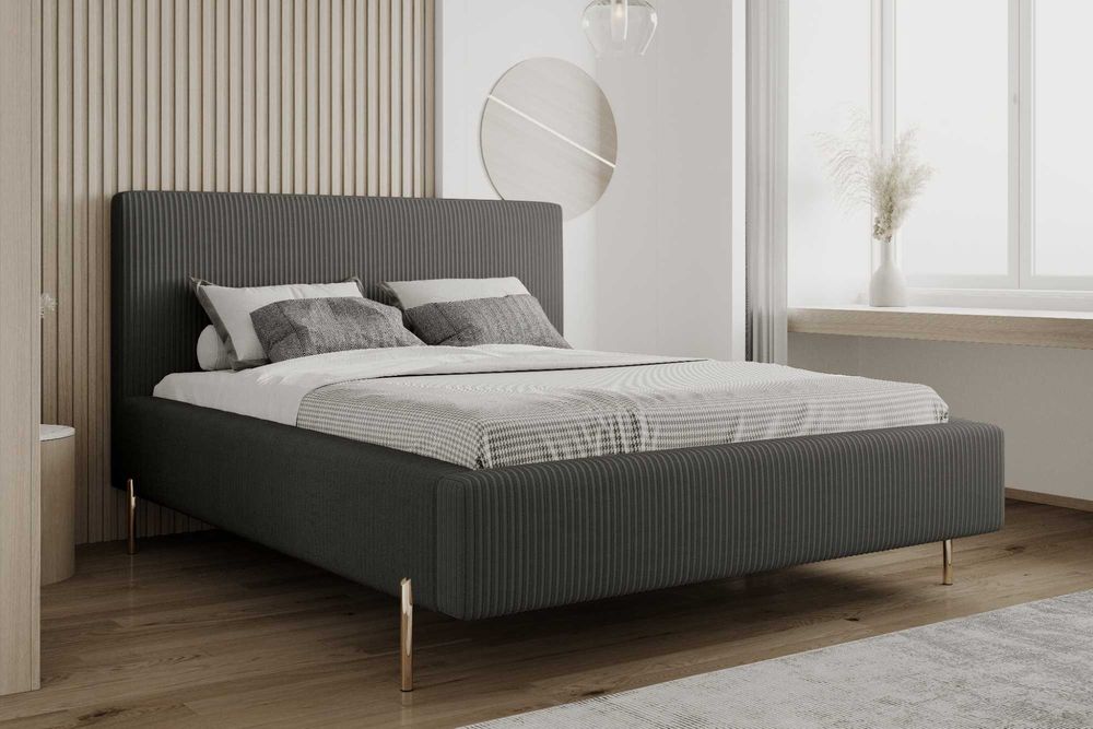 Łóżko Sypialnianie z Pojemnikiem + stelaż metalowy Monaco PRODUCENT