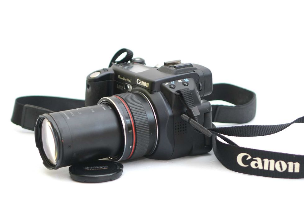 Canon PowerShot Pro1 máquina fotográfica digital vintage