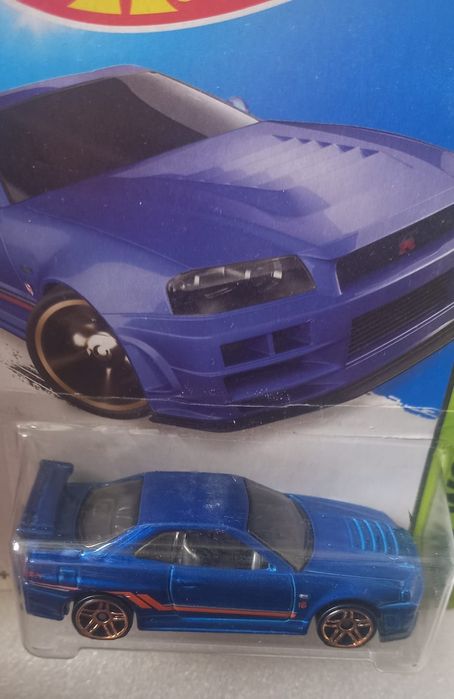 Nissan skyline GT-R R34 hot wheels