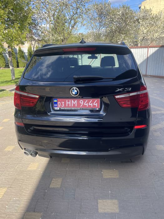 Bmw x3 F25 35i м пакет