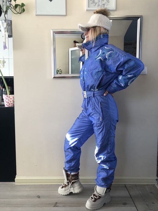 Vintage damski kombinezon zimowy – prawdziwa perełka retro vintage