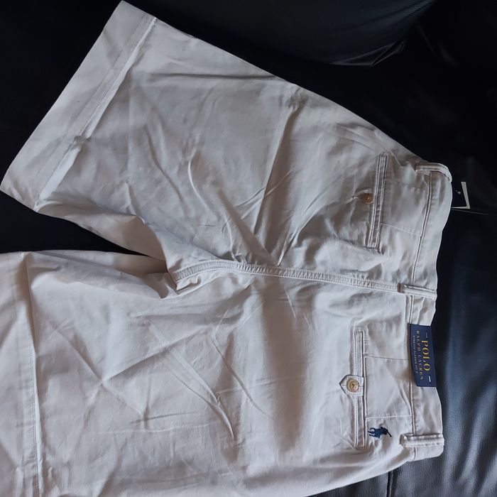 Spodenki męskie białe krótkie r 30 / s  Ralph Lauren