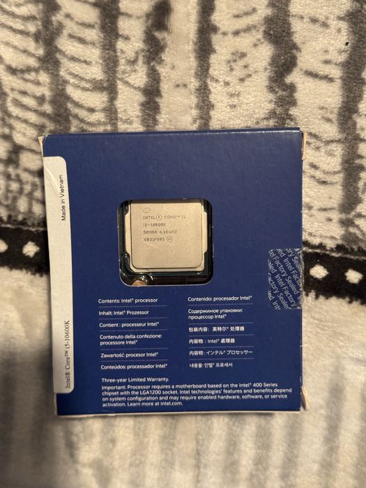 Bundle Gaming – Intel i5-10600K + msi Z490 + 32GB RAM rgb + watercoole