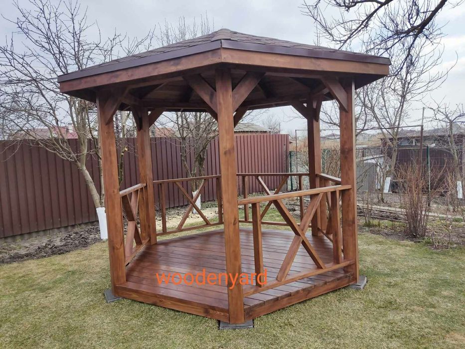 Альтанка, беседка, тераса з дерева