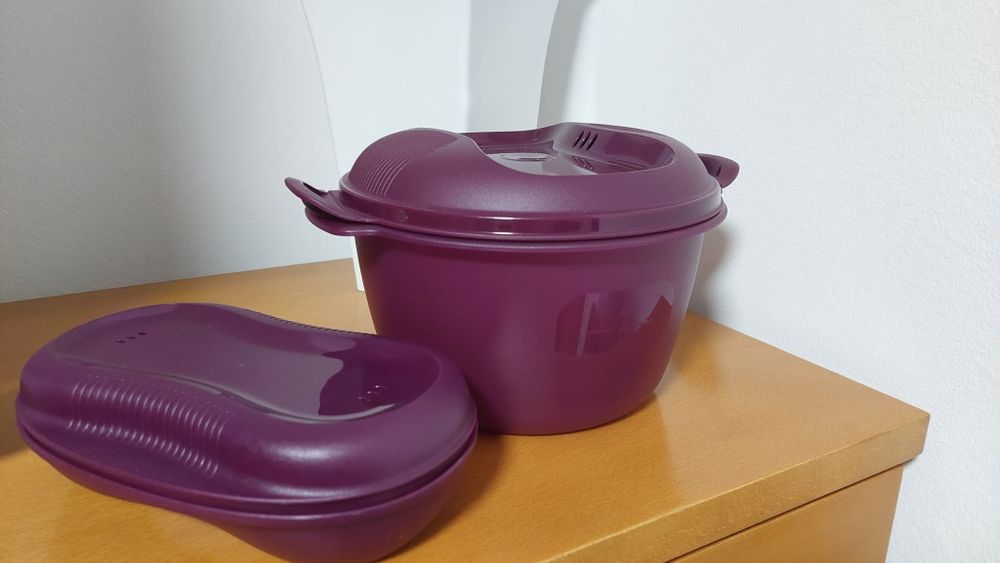 1 Micro Delícia Oval tupperware