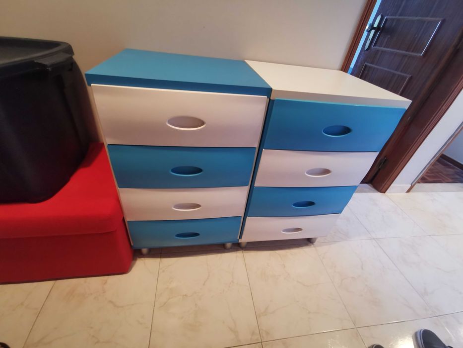 2 Moveis comoda quarto criança