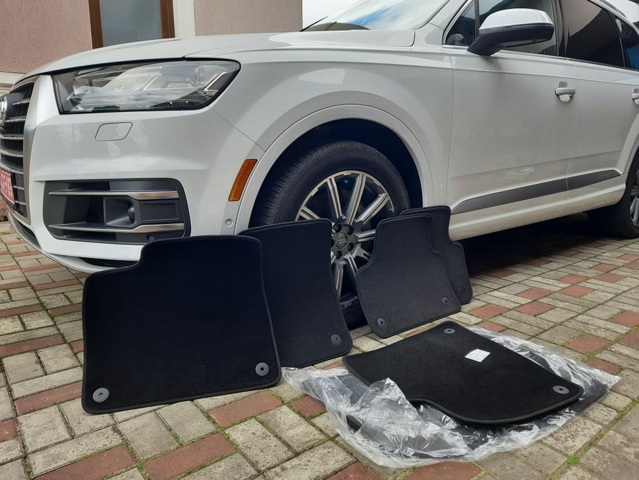 Нові велюрові коврики audi a3 a4 a5 a6 a7 a8 q3 q4 q5 q7 q8 ворсові