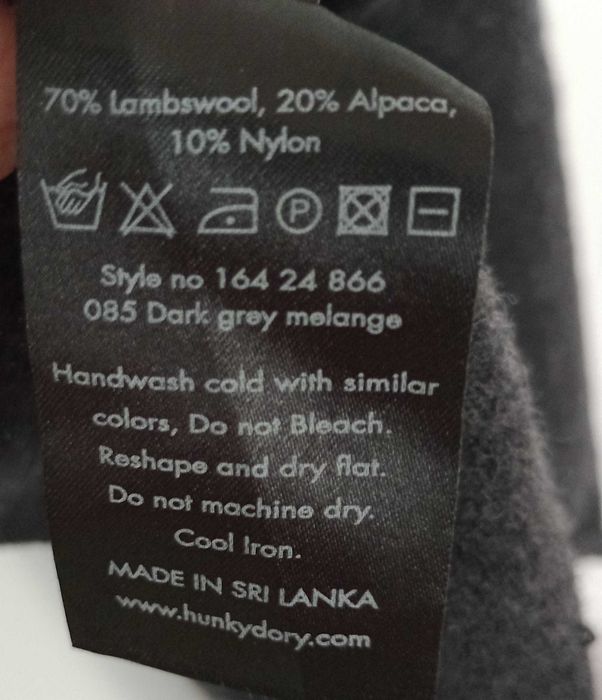 kardigan bezrękawnik narzutka ponczo  Hunkydory Stockholm oversize