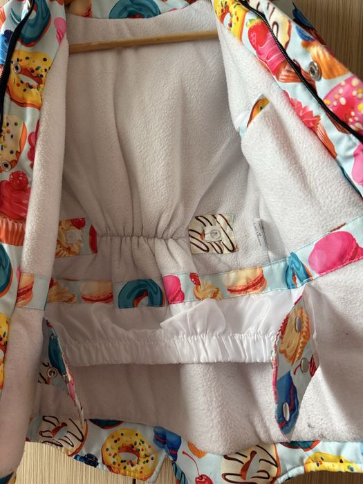 Дуже тепла Куртка зимова  для дівчинки 128 134