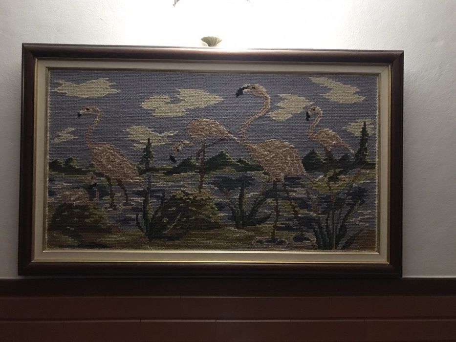 Quadro em arraiolos64750810459649121