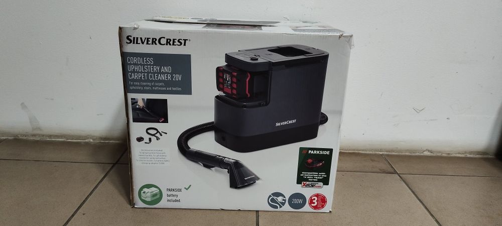 Myjka do tapicerki i dywanów SilverCrest/Parkside SPRA 20 A1 Aku 4Ah