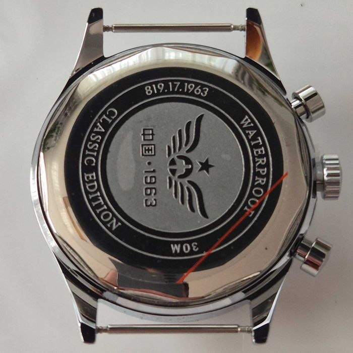 Zegarek, chronograf Red Star Heritage Chronograph Pilot 1963, 43mm