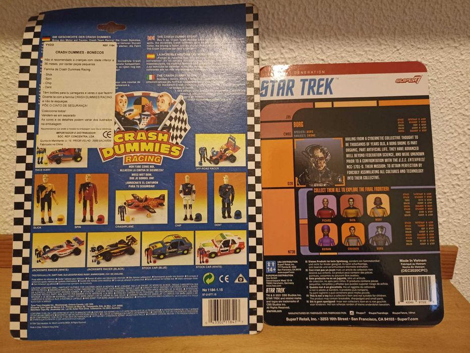 Figuras de acção Seladas