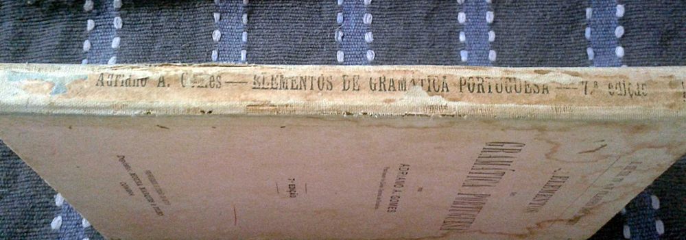 Adriano A. Gomes (1927) Elementos Gramática Portug. 7ª Ed IncluiPortes