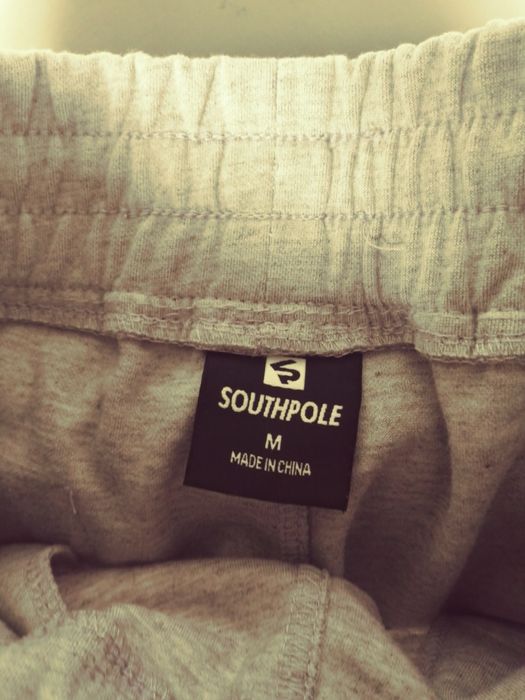 Spodenki southpole S szare meskie proste