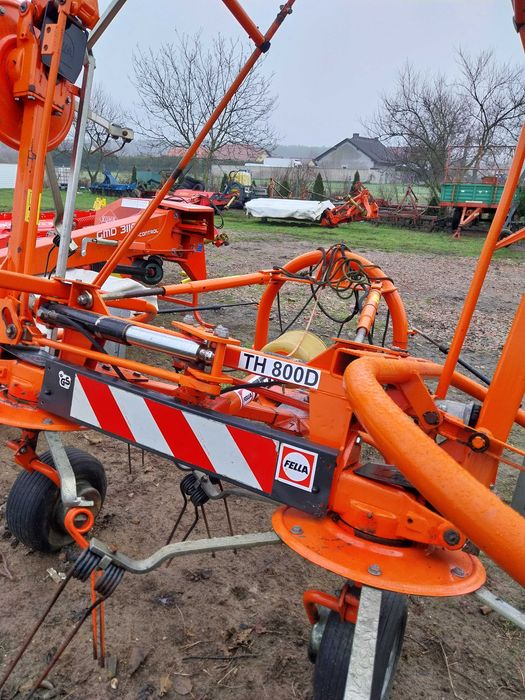 przetrząsarka  deutz fahr fella th 800d