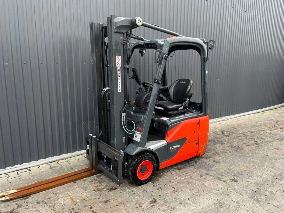 Wózek widłowy Linde E16C-02 TRIPLEX 4,6 M Przesuw 2019 rok