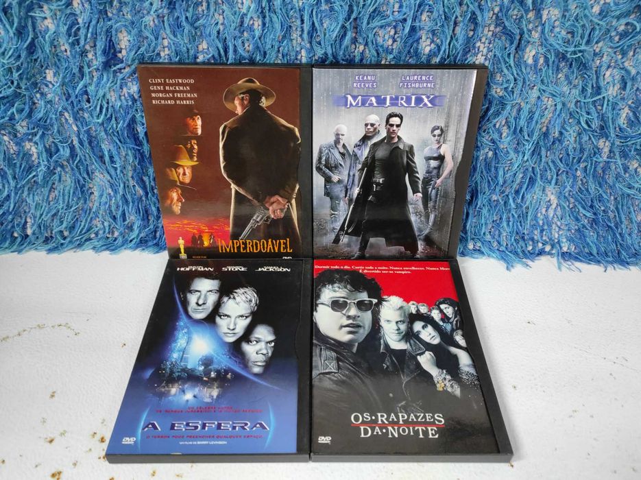 Dvd´s - PIppi meias altas / Shrek / Wallace & Gromit / Pocahontas / Fraggles / Rua Sésamo / Matrix / O Indomável / etc