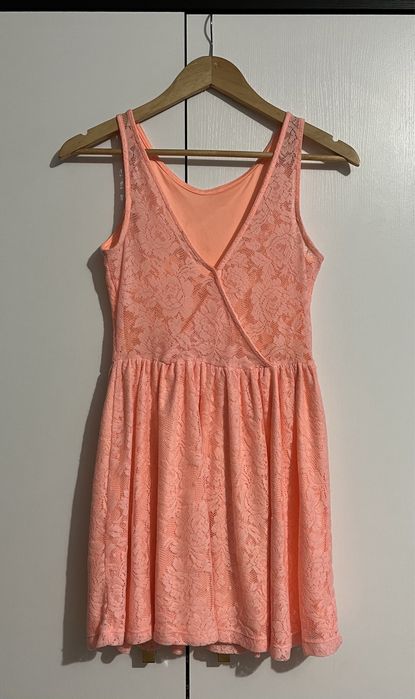 Morelowa sukienka XS, jak nowa!