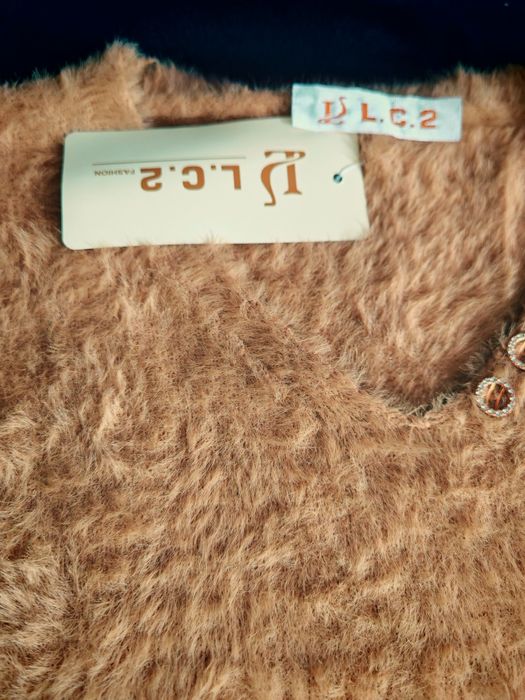 Sweterek typu alpaka idealny na jesień